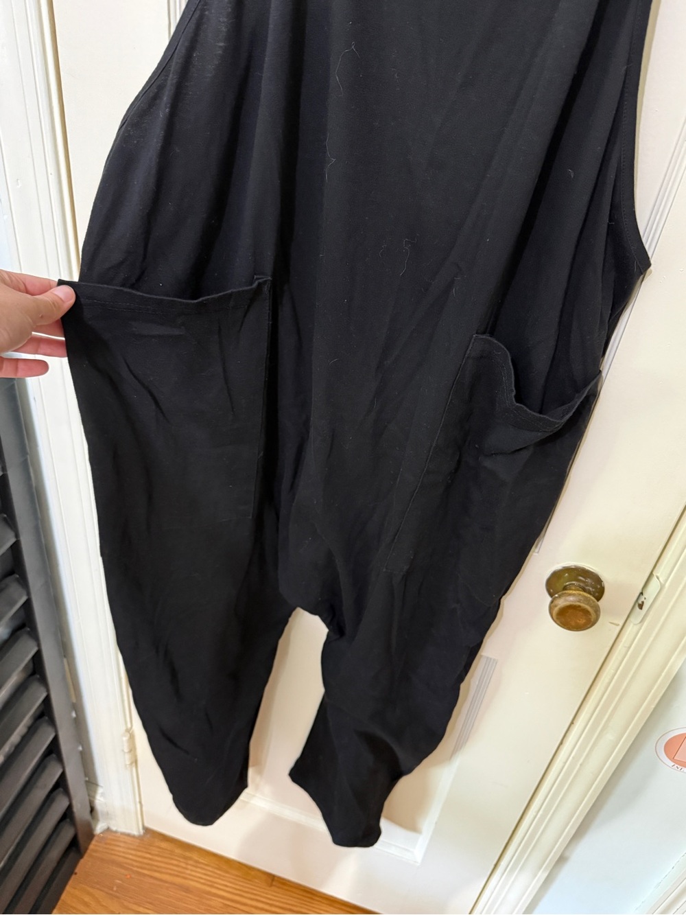 Amazon Women's Black Casual Adjustable-Strap Jumpsuit - Picture 3 of 5